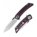 14C28N Pocket Knife With Micarta Handle And Liner Lock System